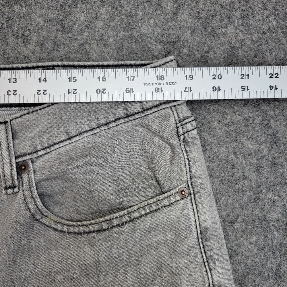 Levis‎ 514 Jeans Mens 38x30 Gray Denim Y2k Boho Streetwear Grunge Rodeo Red Tab